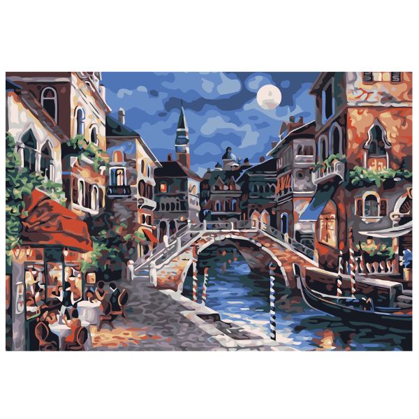 City Bridge - Paint By Numbers Kit