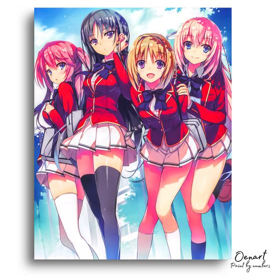 Classroom of The Elite: Girls - Anime Diamond Painting