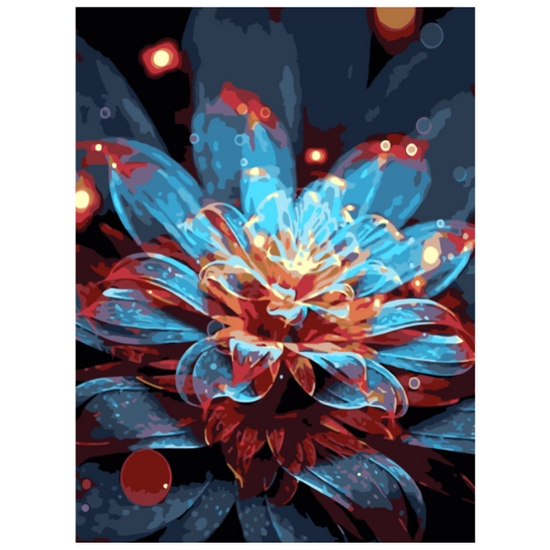 Close-up Flower - Paint By Numbers Kit