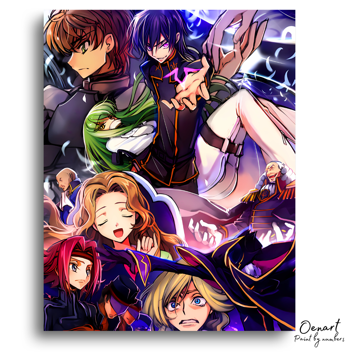 Code Geass - Anime Paint By Numbers Kit