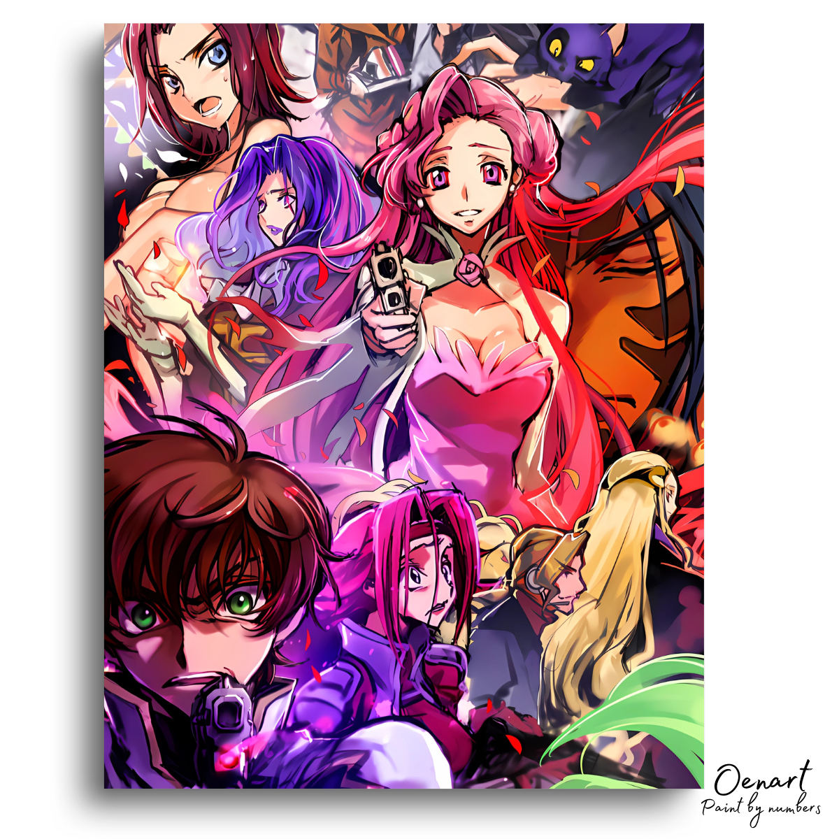 Code Geass: Euphemia - Anime Paint By Numbers Kit