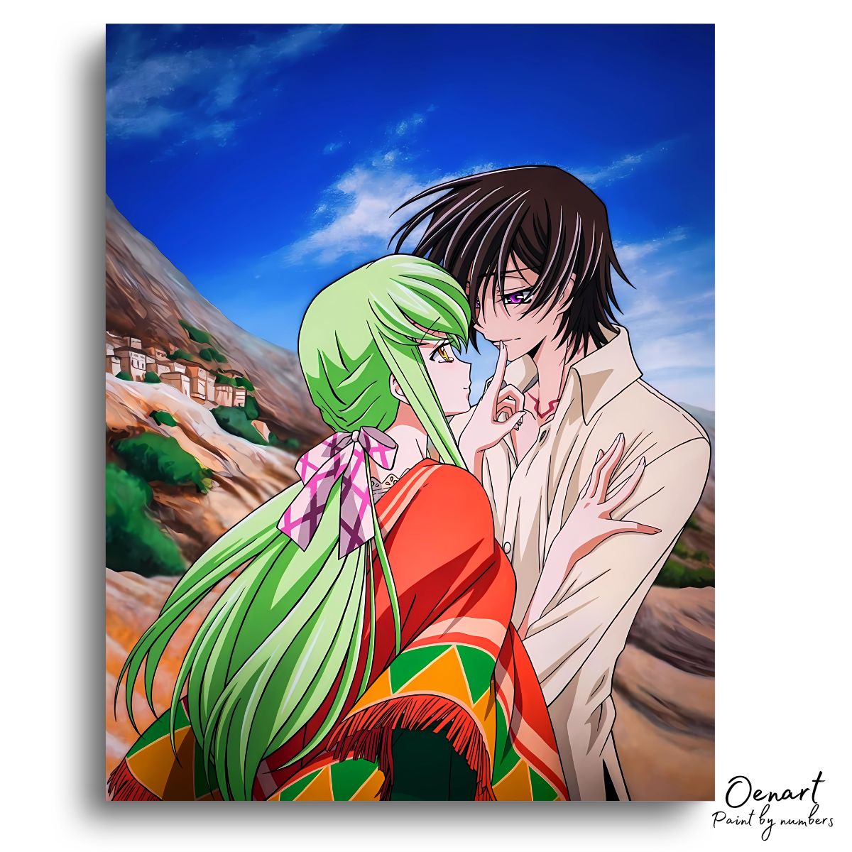 Code Geass: Gentle Embrace - Anime Diamond Painting