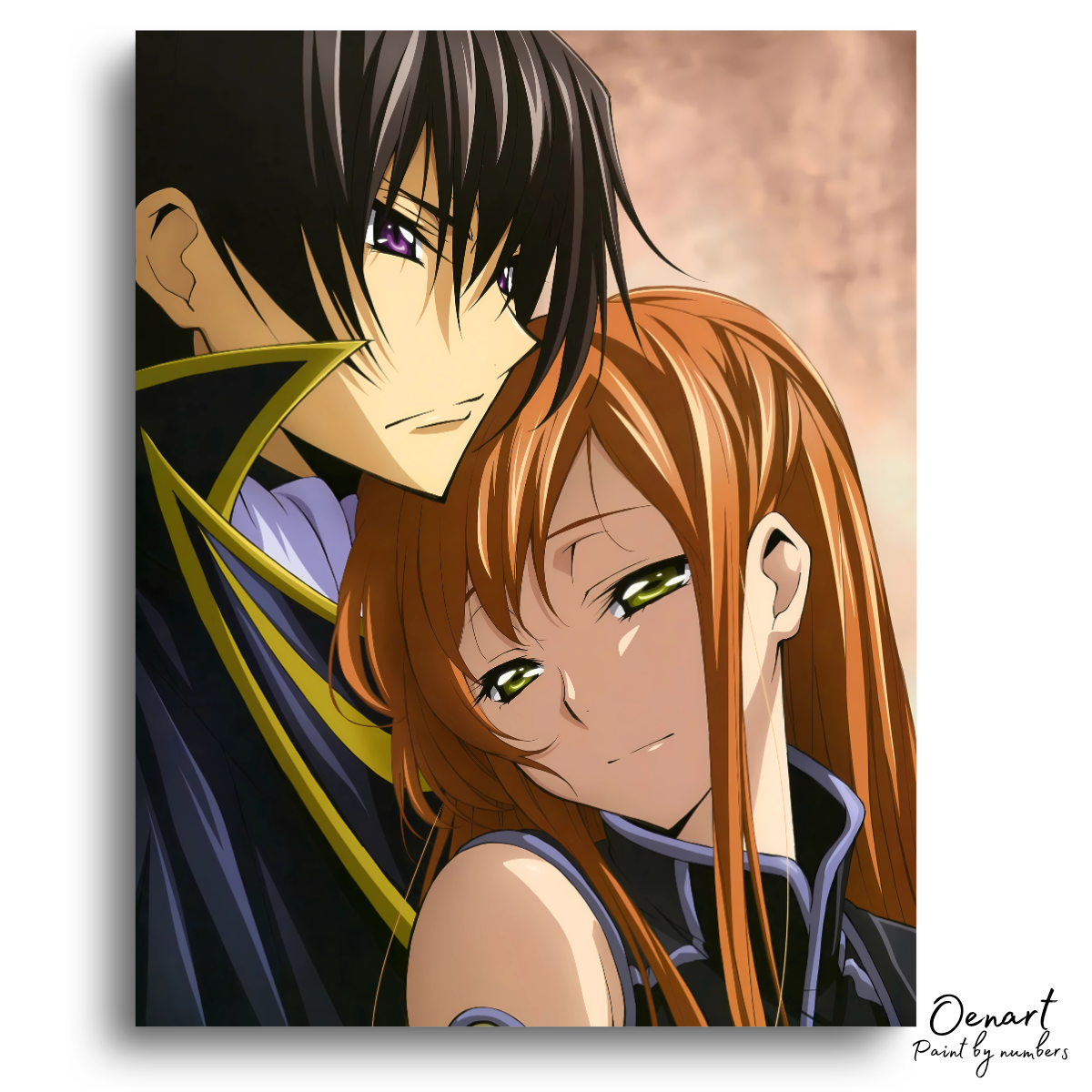 Code Geass: Lelouch and Shirley - Anime Paint By Numbers Kit