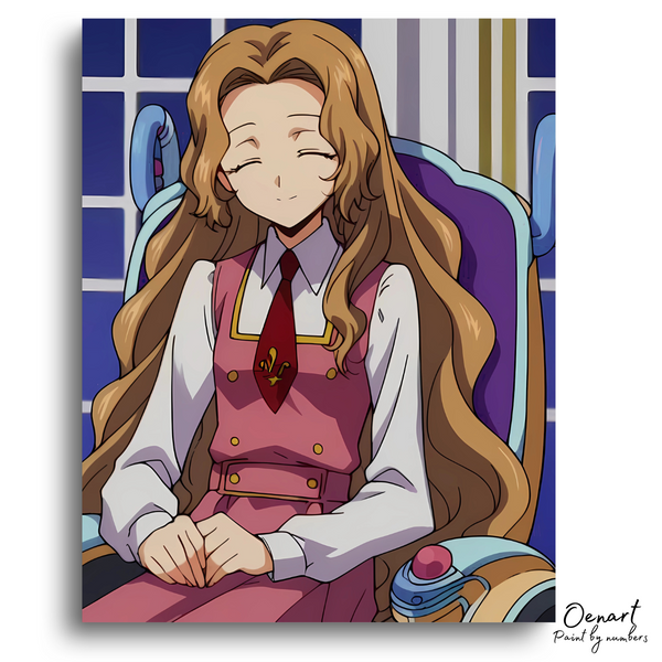 Code Geass: Nunnally - Anime Paint By Numbers Kit