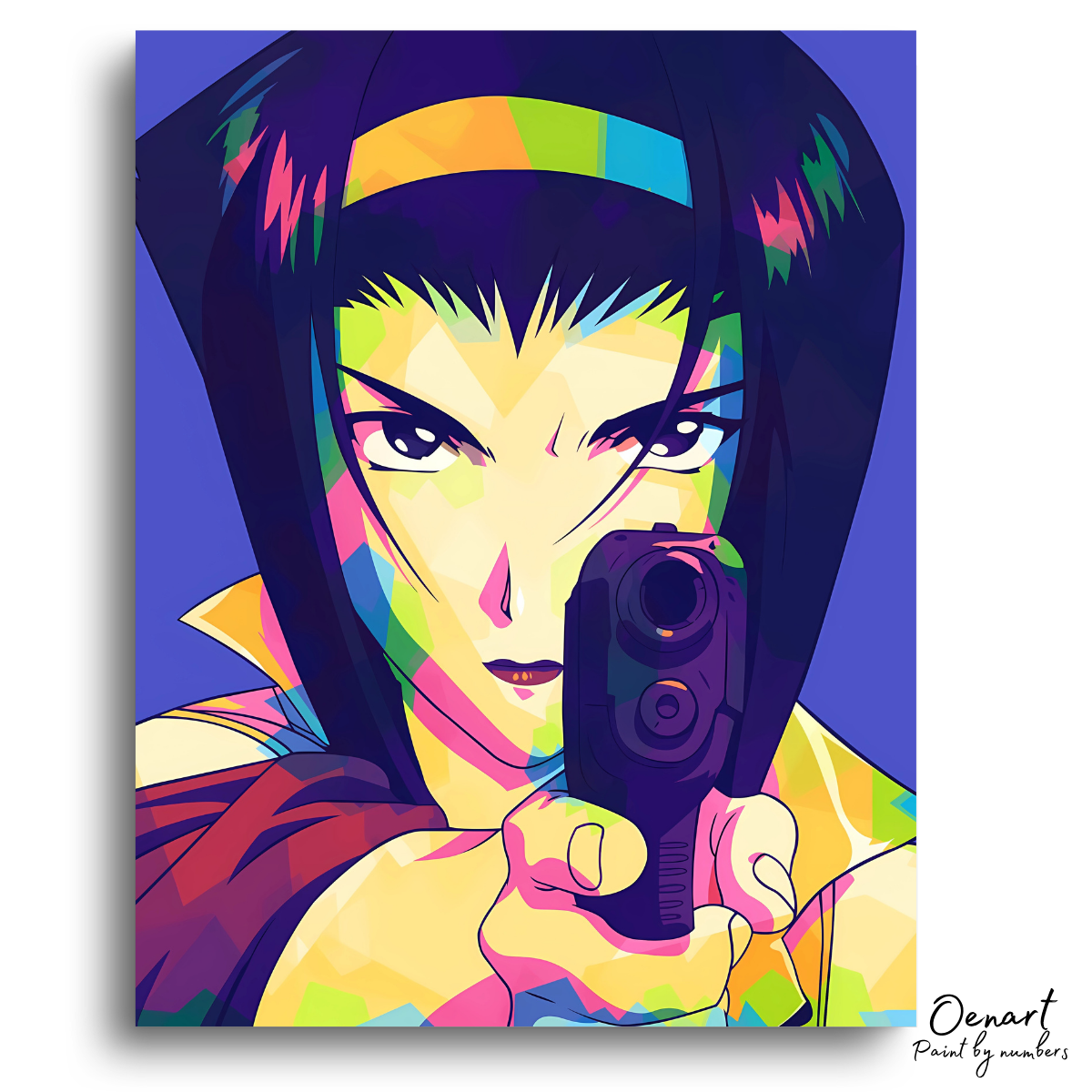 Cowboy Bebop: Faye Valentine - Anime Paint By Numbers Kit