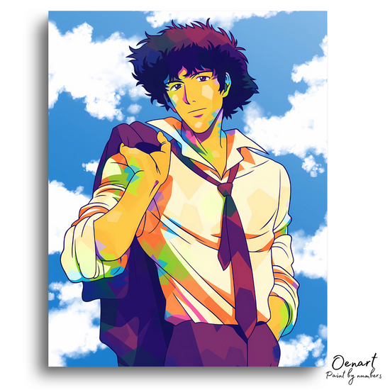 Cowboy Bebop: Spiegel Spike - Anime Paint By Numbers Kit