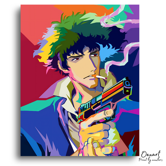 Cowboy Bebop: Spike Pop Art - Anime Paint By Numbers Kit