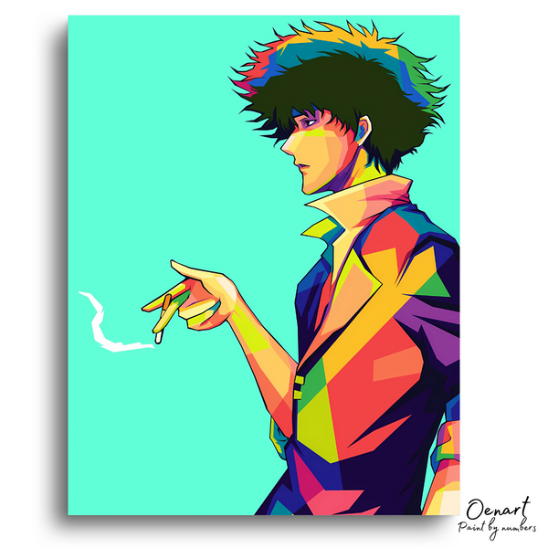 Cowboy Bebop: Spike Spiegel - Anime Paint By Numbers Kit