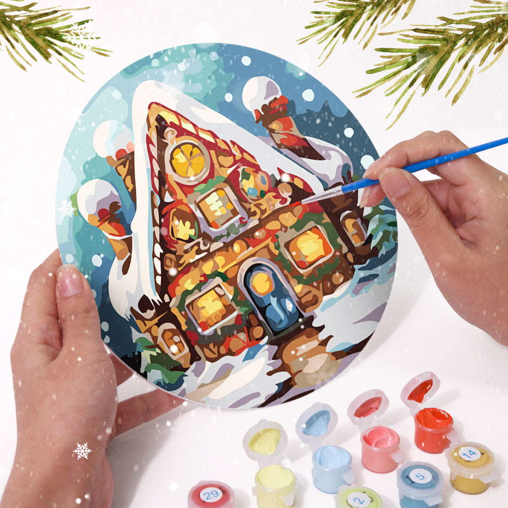 Cozy Christmas Placemat Paint Kit