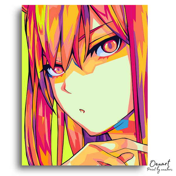 DARLING in the FRANXX: Zero Two Pop Art - Anime Paint By Numbers Kit