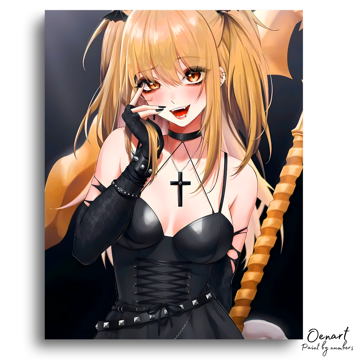 Death Note: Cute Amane Misa - Anime Paint By Numbers kit