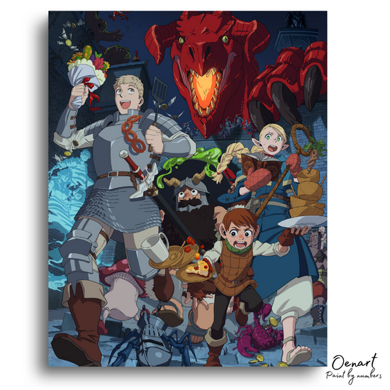 Delicious in Dungeon - Anime Diamond Painting