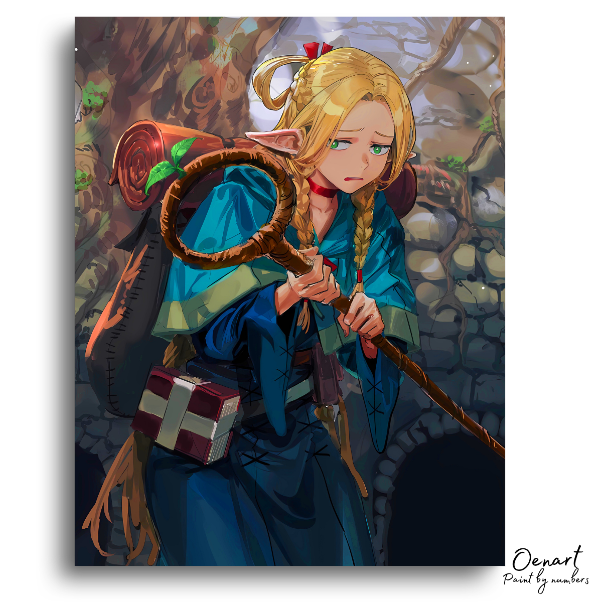 Delicious in Dungeon: Marcille - Anime Paint By Numbers kit