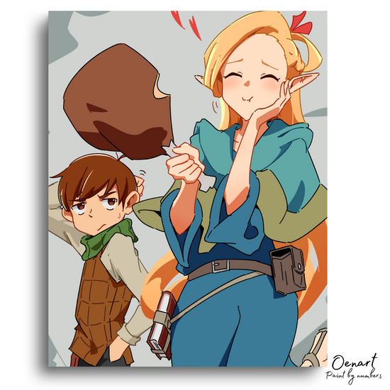 Delicious in Dungeon: Marcille & Chilchuck - Anime Diamond Painting