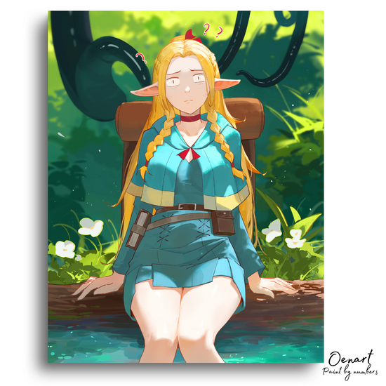 Delicious in Dungeon: Marcille Confused - Anime Diamond Painting