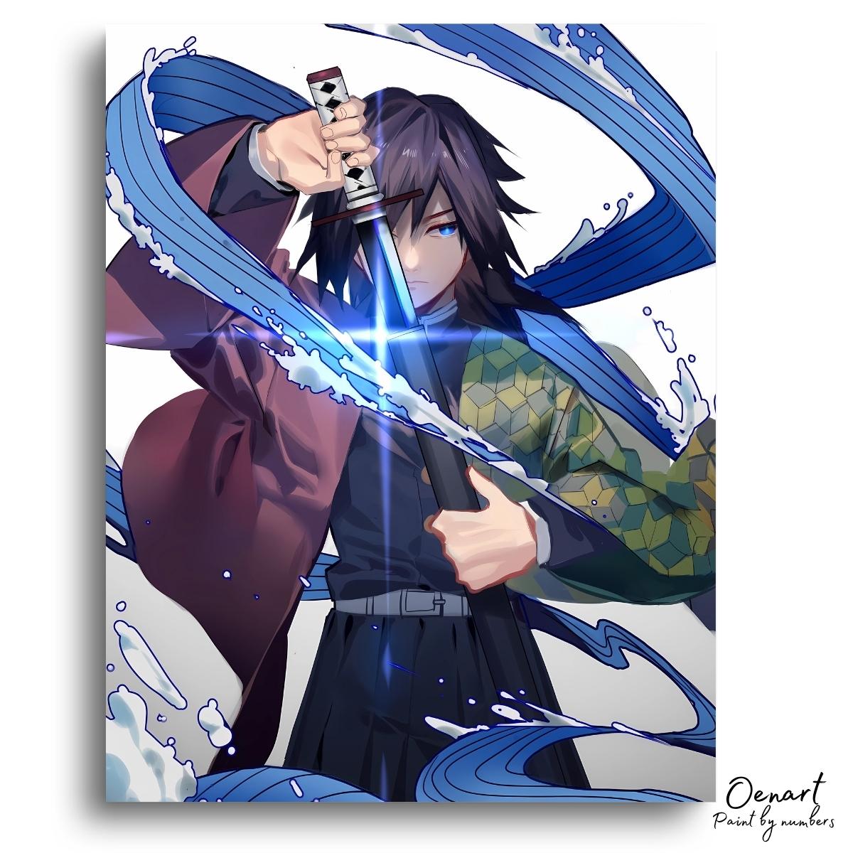 Demon Slayer: Giyu - Anime Diamond Painting