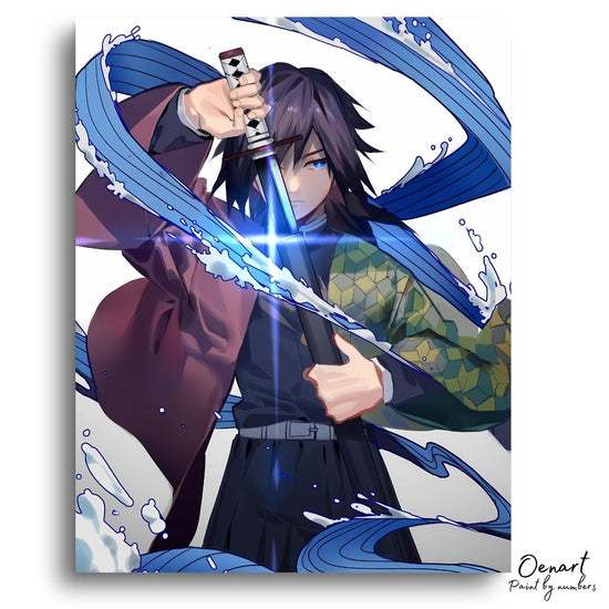 Demon Slayer: Giyu - Anime Diamond Painting