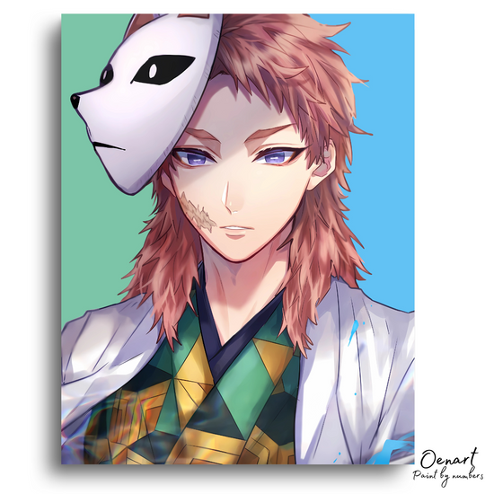 Demon Slayer: Sabito Portrait - Anime Diamond Painting