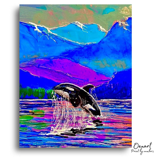 Dolphin: Paint By Numbers Kit