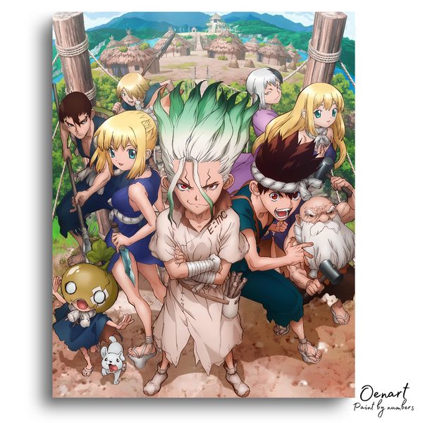 Dr. Stone - Anime Paint By Numbers Kit