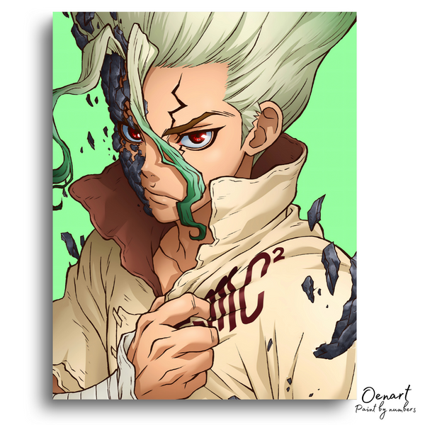 Dr. Stone: Senkuu Ishigami - Anime Paint By Numbers Kit