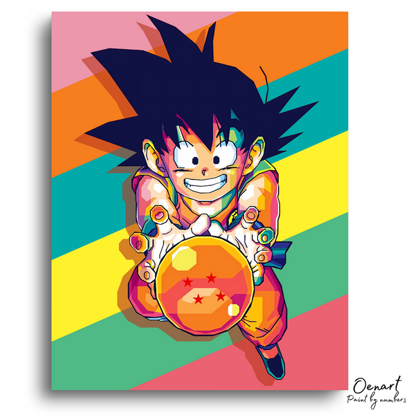 Dragon Ball: Goku - Anime Diamond Painting