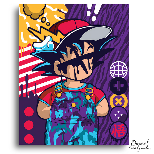 Dragon Ball: Goku Art - Anime Diamond Painting