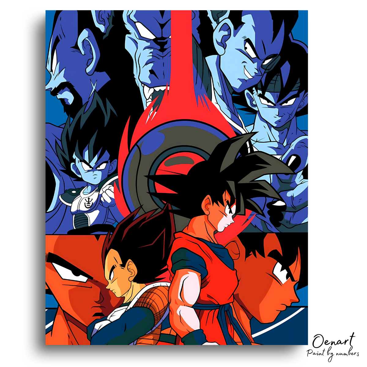 Dragon Ball Z - Anime Paint By Numbers Kit