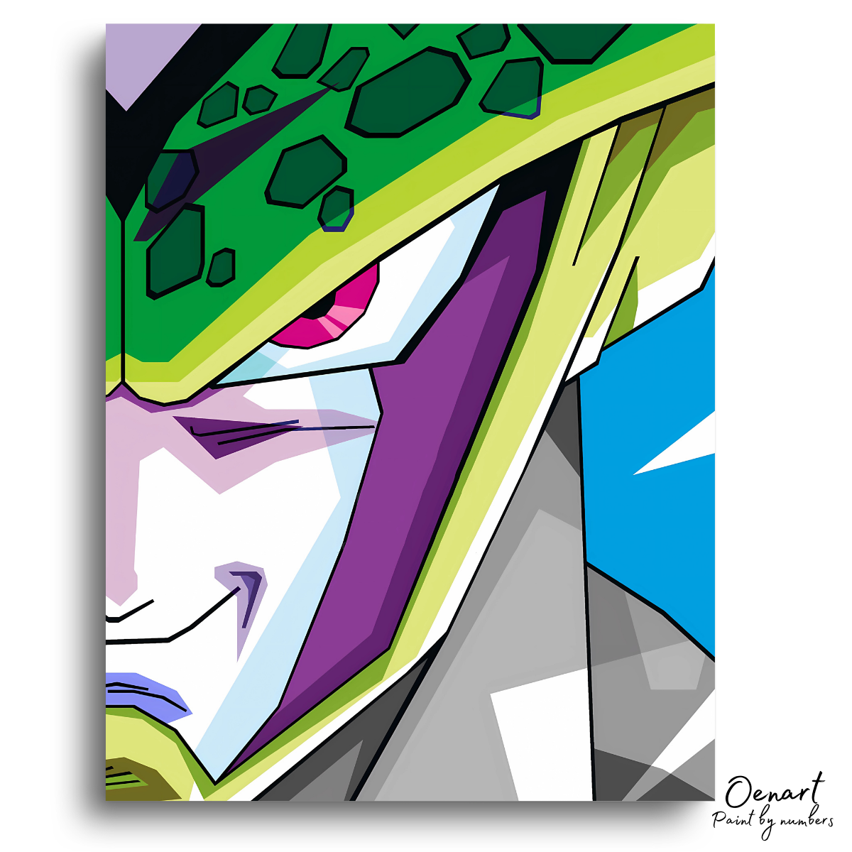 Dragon Ball Z: Cell - Anime Paint By Numbers Kit