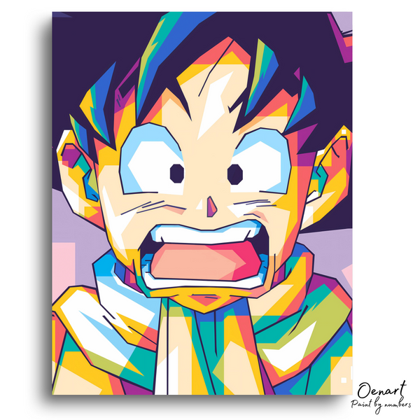 Dragon Ball Z: Goku - Anime Diamond Painting
