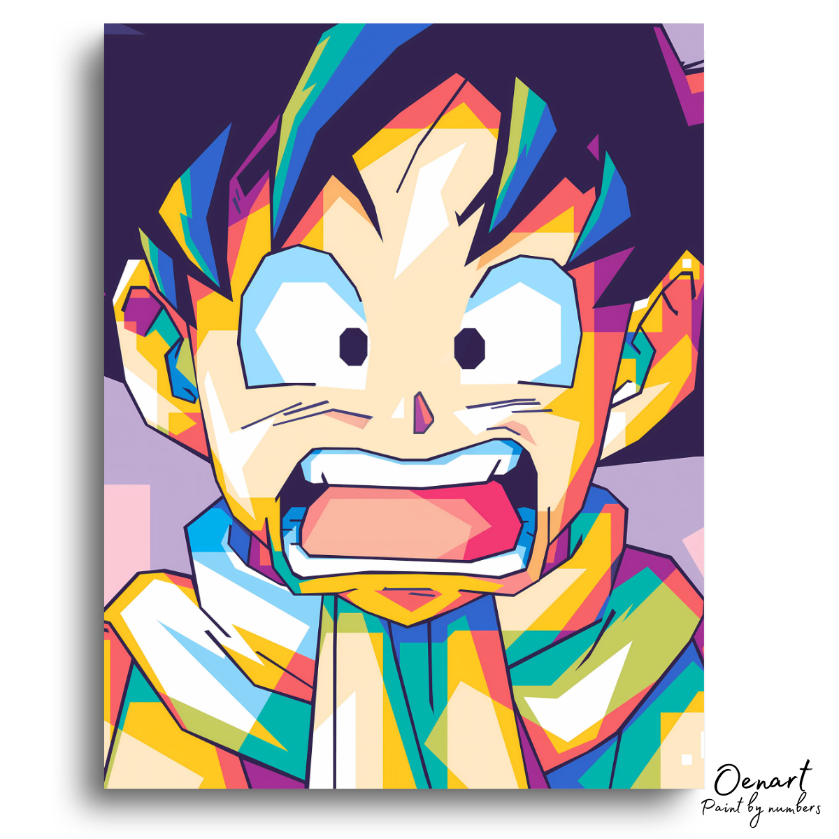 Dragon Ball Z: Goku - Anime Paint By Numbers Kit