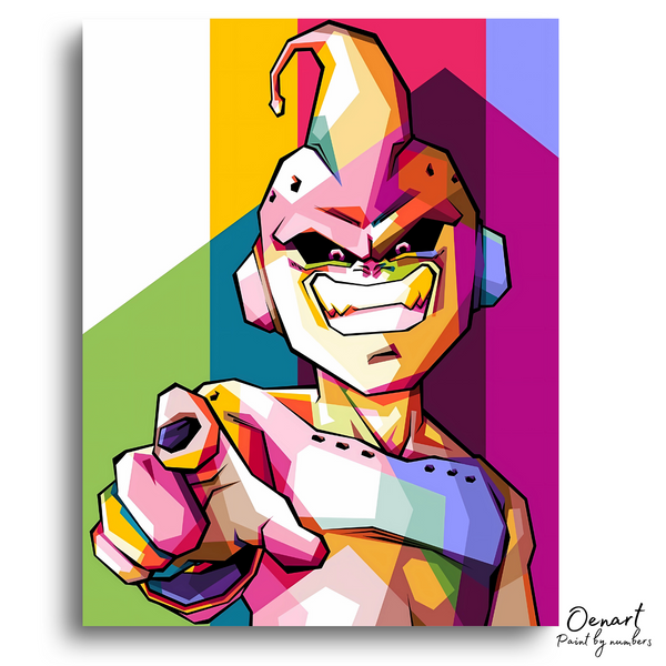 Dragon Ball Z: Majin Buu - Anime Diamond Painting