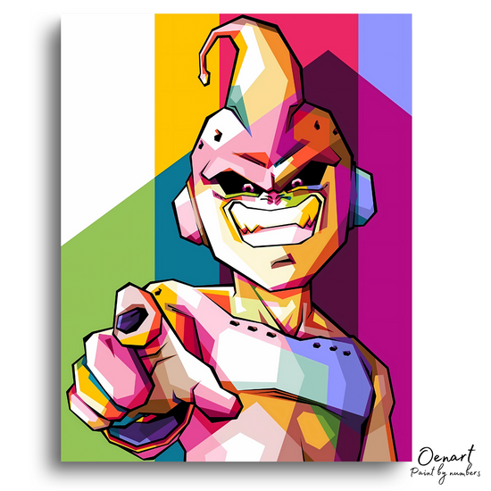 Dragon Ball Z: Majin Buu - Anime Paint By Numbers Kit