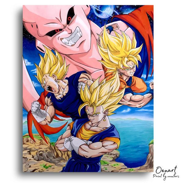Dragon Ball Z: Majin Buu Saga - Anime Diamond Painting