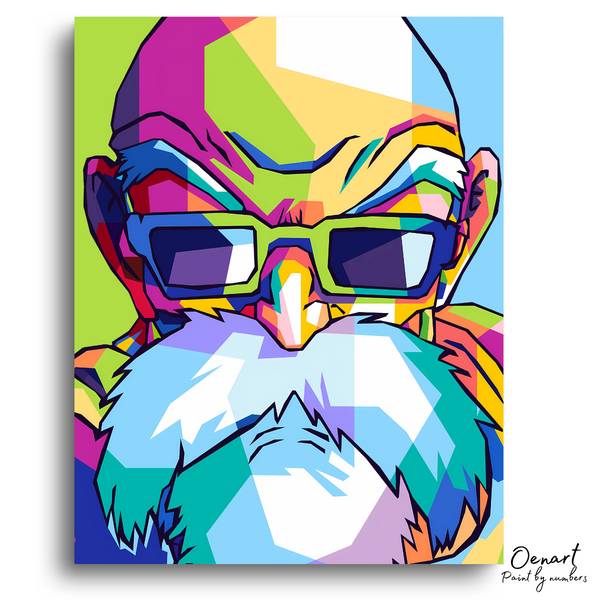 Dragon Ball Z: Master Roshi - Anime Diamond Painting