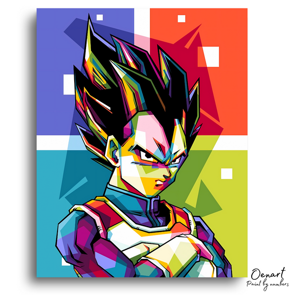 Dragon Ball Z: Vegeta - Anime Diamond Painting