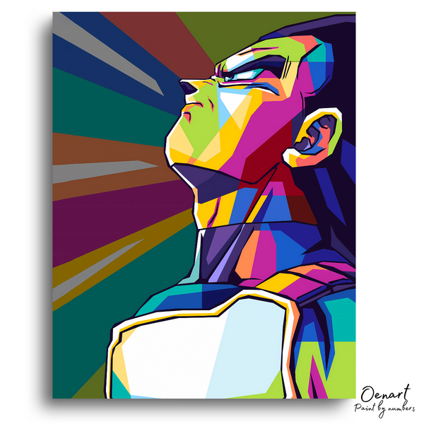 Dragon Ball Z: Vegeta Wpap Art - Anime Diamond Painting