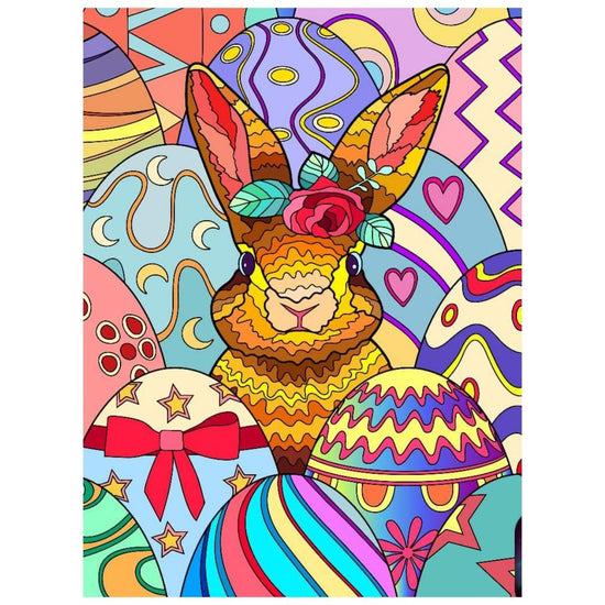 Easter bunny: Paint By Numbers Kit