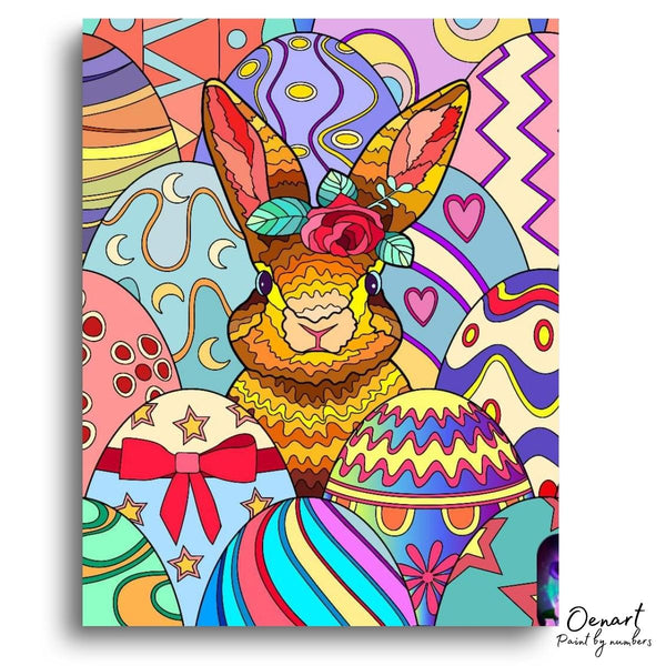 Easter bunny: Paint By Numbers Kit