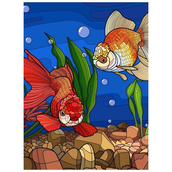 Fish: Paint By Numbers Kit