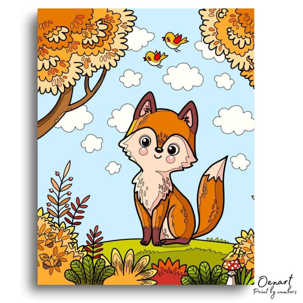 Fox: Paint By Numbers Kit