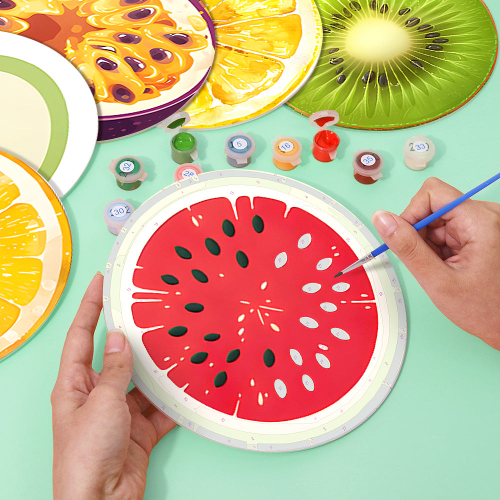 Fresh Fruit Placemat Paint Kit