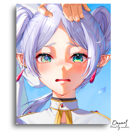 Frieren Beyond Journey's End: Crying - Anime Diamond Painting