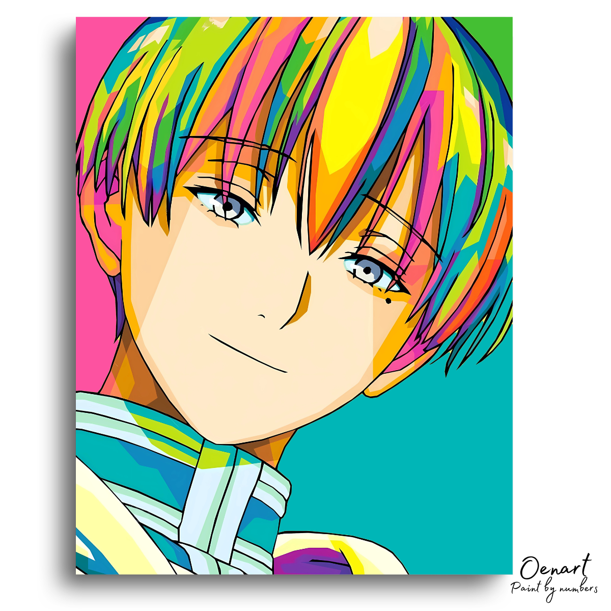 Frieren Beyond Journey's End: Himmel Pop Art - Anime Paint By Numbers Kit