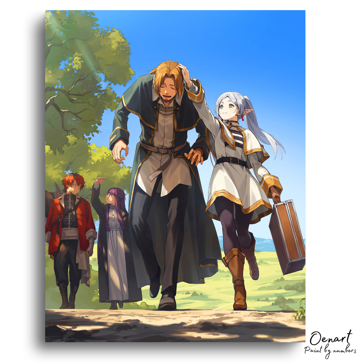 Frieren Beyond Journey's End: On The Road - Anime Diamond Painting