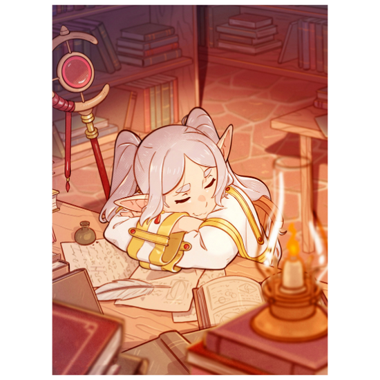 Frieren Beyond Journey's End: Sleep - Anime Diamond Painting