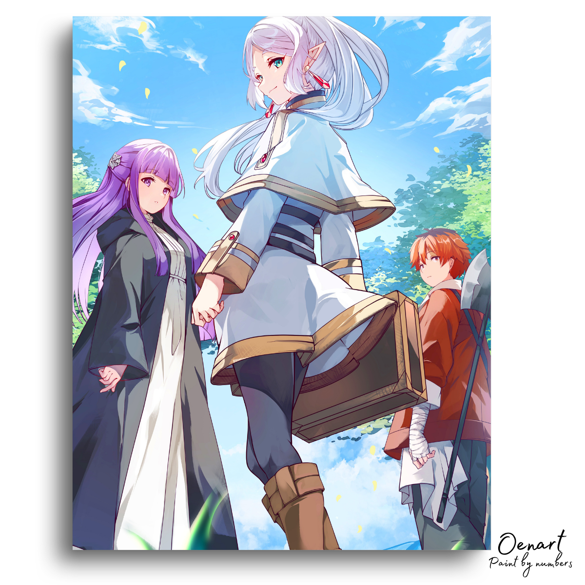 Frieren Beyond Journey's End: Travel - Anime Diamond Painting
