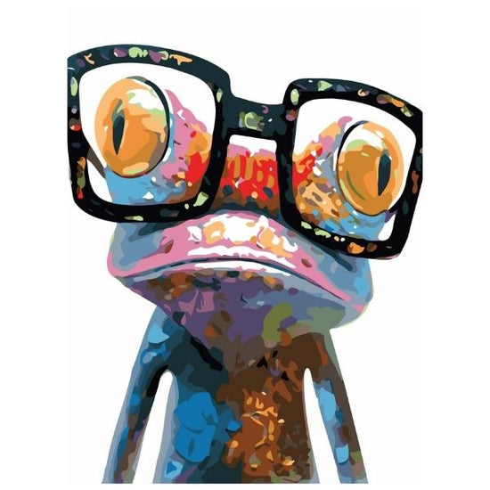 Frog's Glass: Paint By Numbers Kit