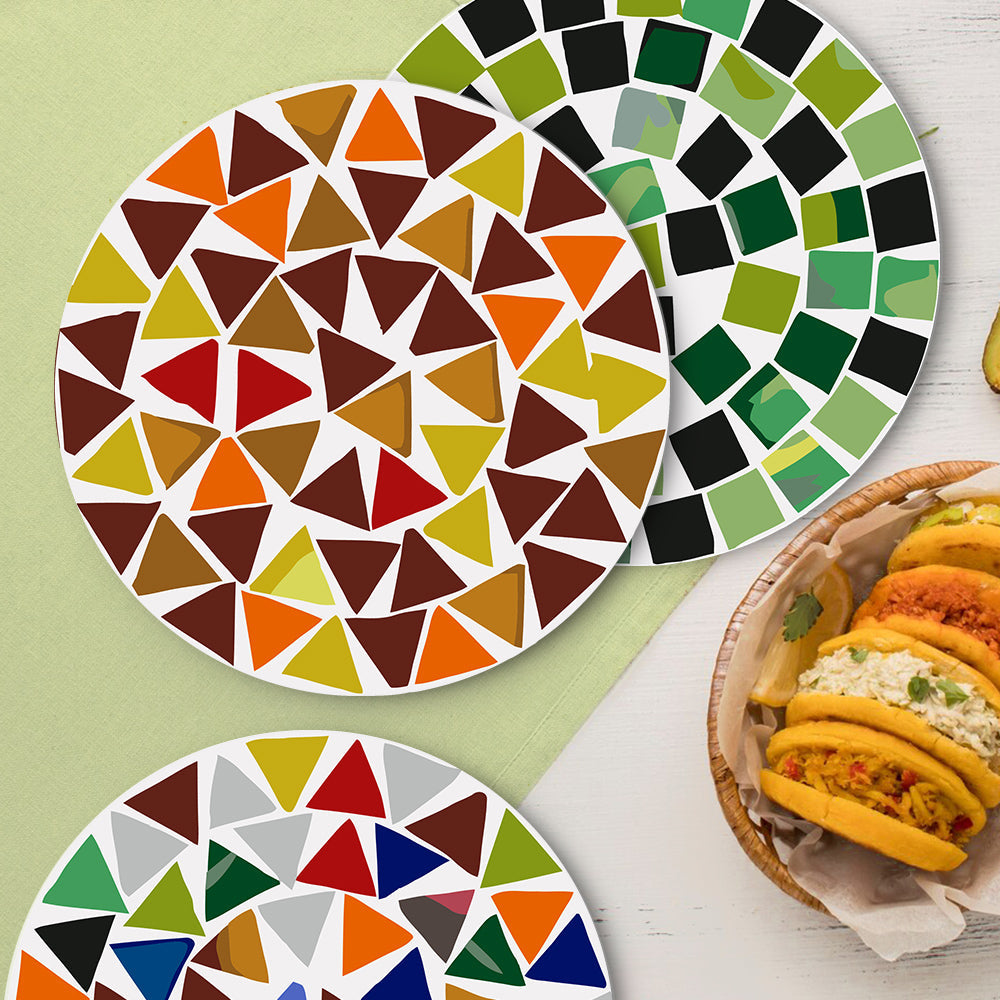 Geometric Mosaic Placemat Paint Kit