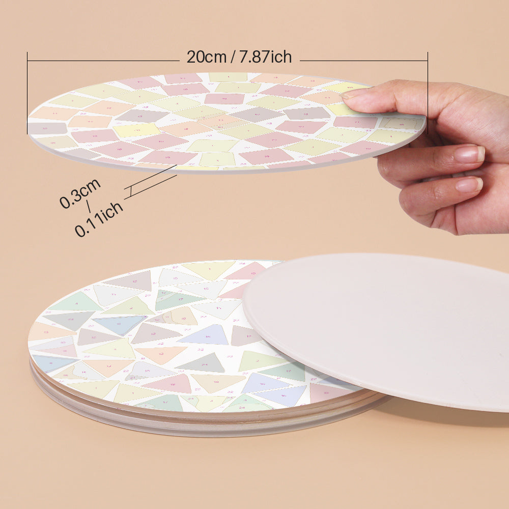 Geometric Mosaic Placemat Paint Kit